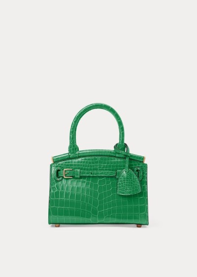 Mala De Mão Ralph Lauren Alligator Mini RL50 Mulher 52970-VKZU